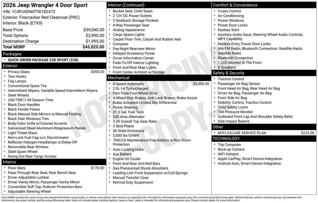 2026 Jeep Wrangler 4-Door Sport - Photo 27