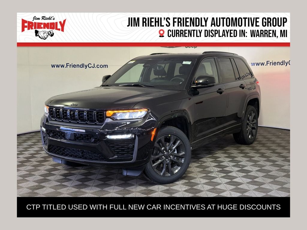 New 2026 Jeep Grand Cherokee Limited Reserve Sport Utility