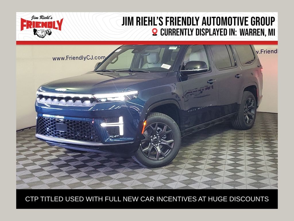 New 2026 Jeep Grand Wagoneer Limited Sport Utility