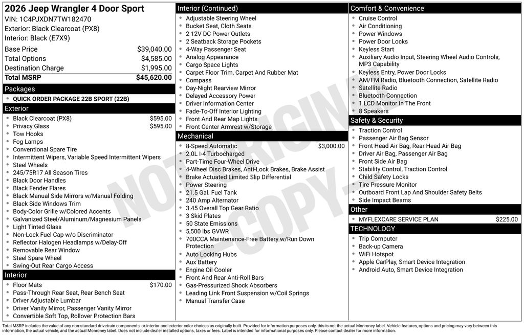 2026 Jeep Wrangler 4-Door Sport - Photo 26