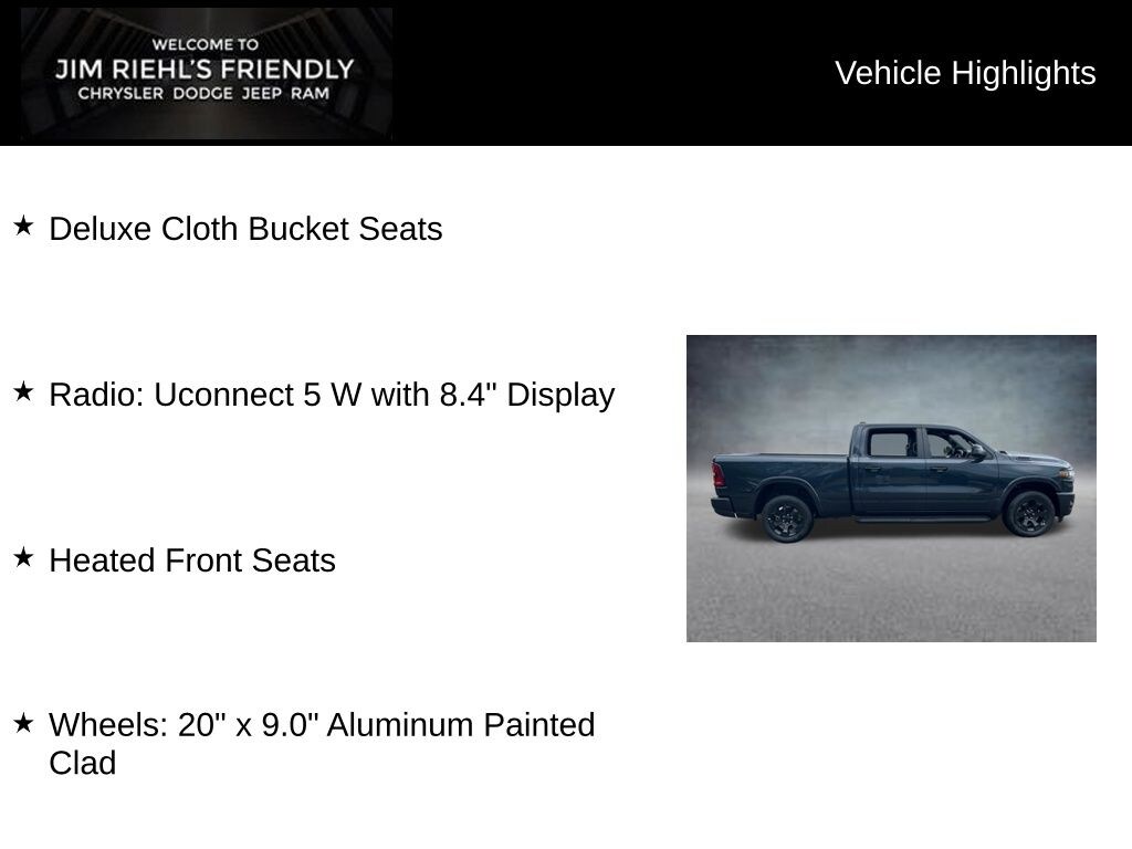 New 2027 Ram 1500 Big Horn/Lone Star Pickup