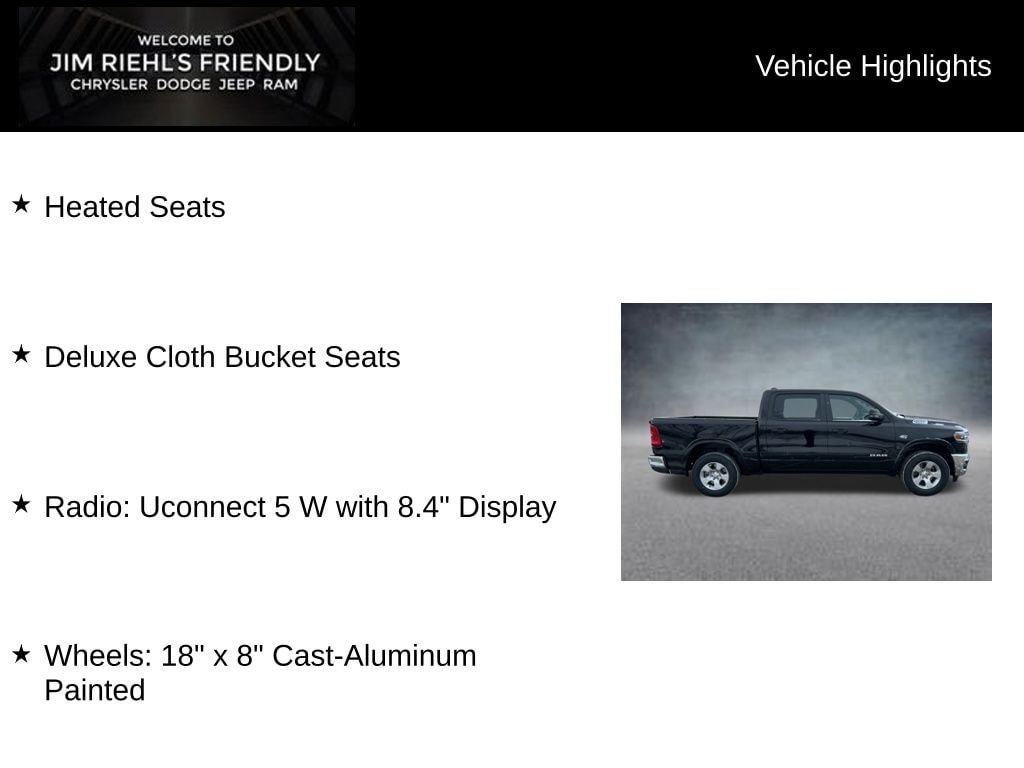 New 2026 Ram 1500 Big Horn/Lone Star Pickup