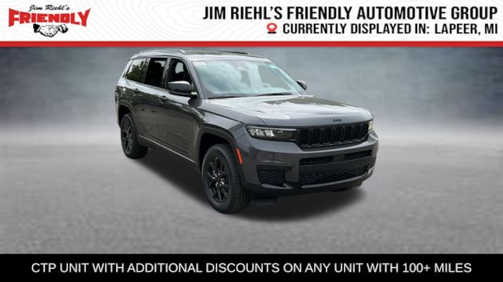 New 2025 Jeep Grand Cherokee L Laredo Sport Utility