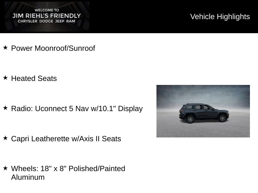 New 2025 Jeep Grand Cherokee Limited Sport Utility