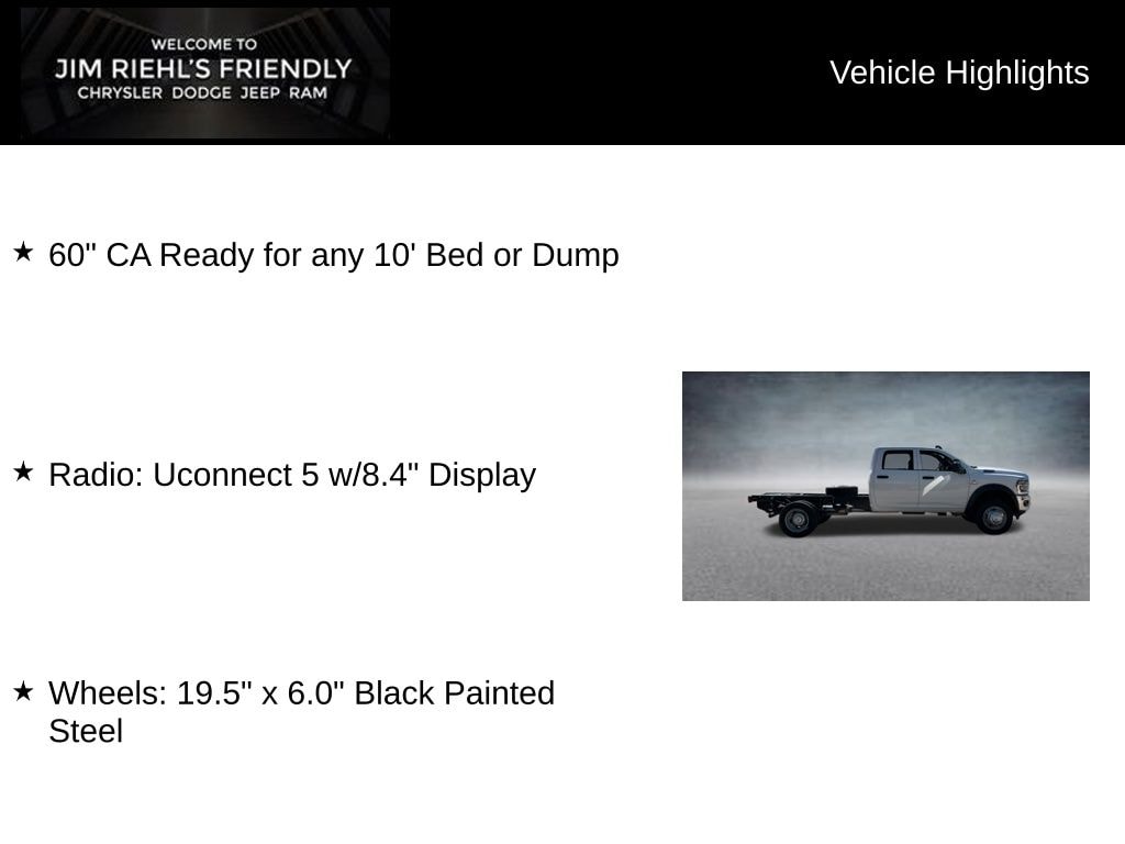 New 2026 Ram 5500 Chassis Cab Tradesman/Big Horn Pickup