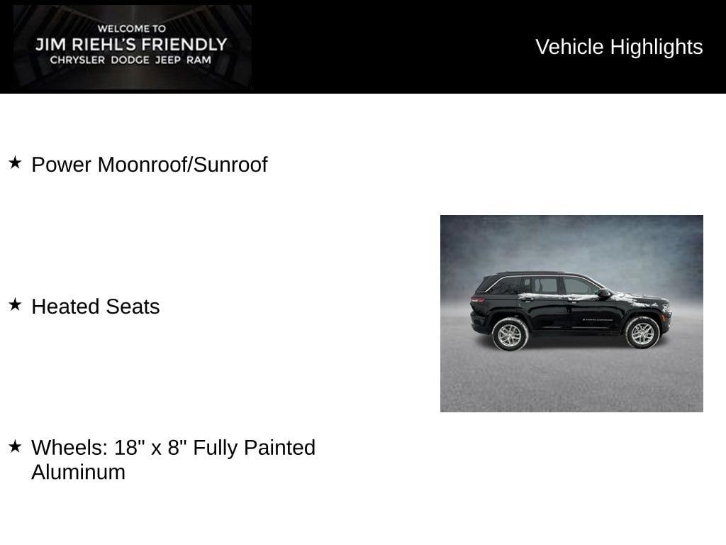 New 2025 Jeep Grand Cherokee Laredo Sport Utility