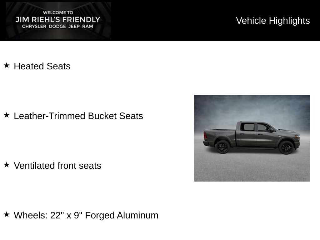 New 2026 Ram 1500 Laramie Pickup