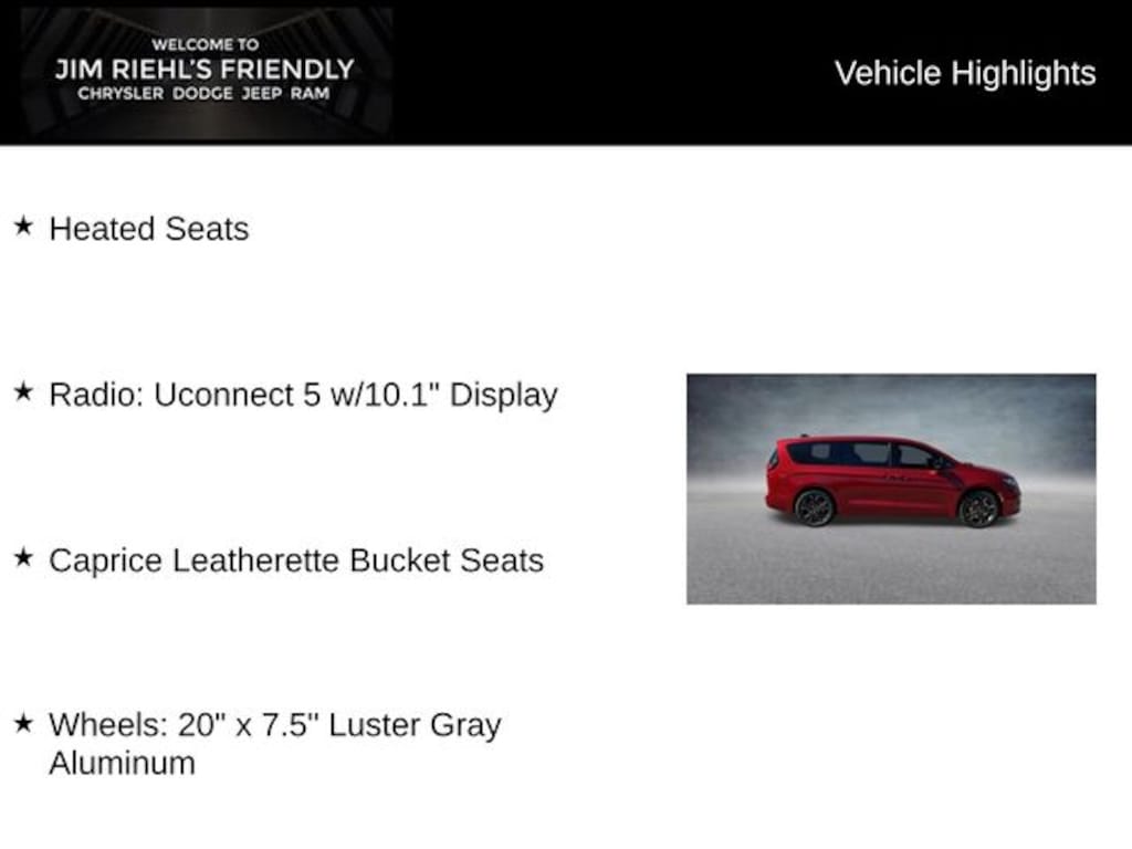 New 2026 Chrysler Pacifica Select Passenger Van