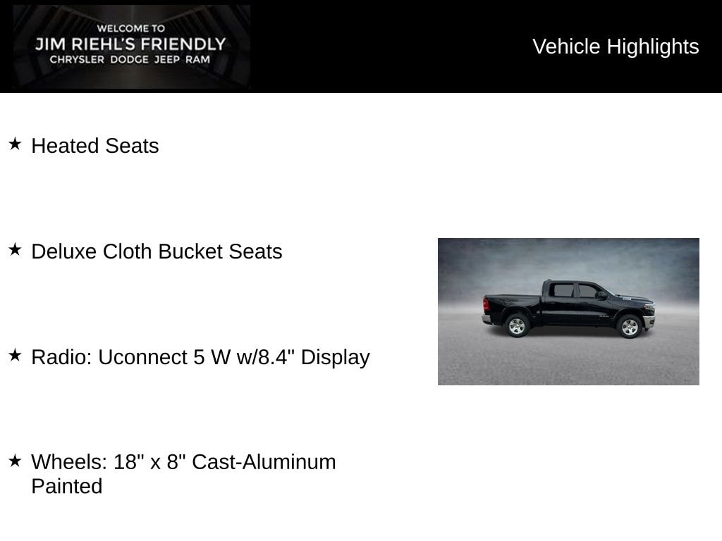 New 2025 Ram 1500 Big Horn/Lone Star Pickup