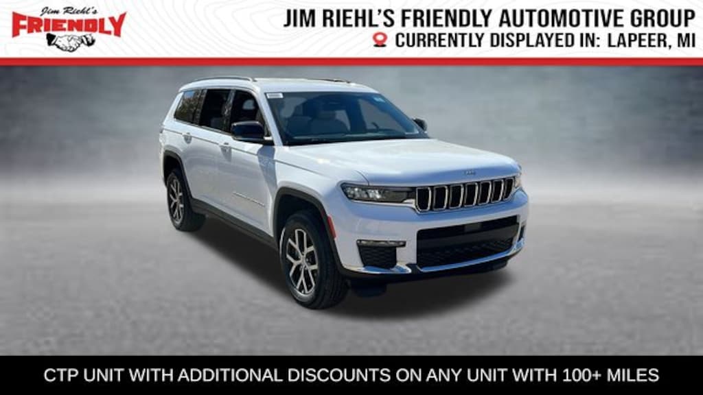 New 2025 Jeep Grand Cherokee L Limited Sport Utility