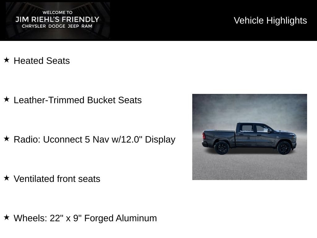 New 2026 Ram 1500 Laramie Pickup