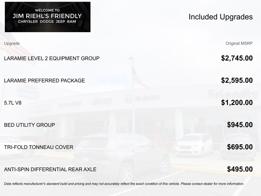 New 2026 Ram 1500 Laramie Pickup