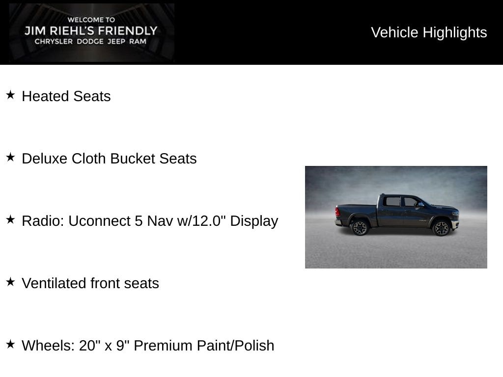 New 2026 Ram 1500 Laramie Pickup