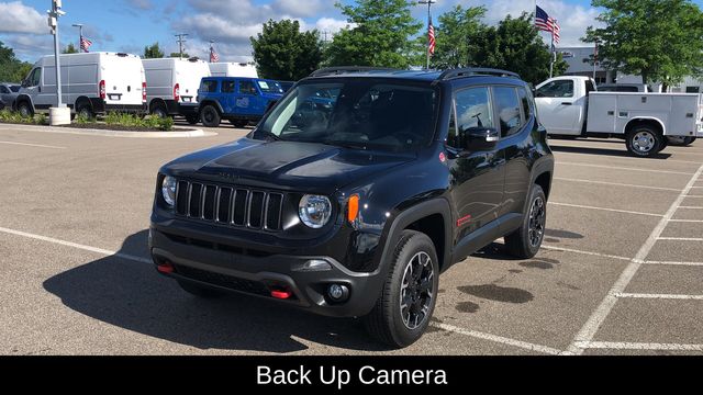 Used 2023 Jeep Renegade Trailhawk with VIN ZACNJDC17PPP28818 for sale in Lapeer, MI