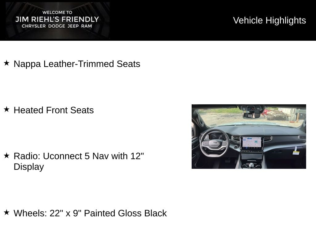 New 2026 Jeep Grand Wagoneer L Limited Sport Utility
