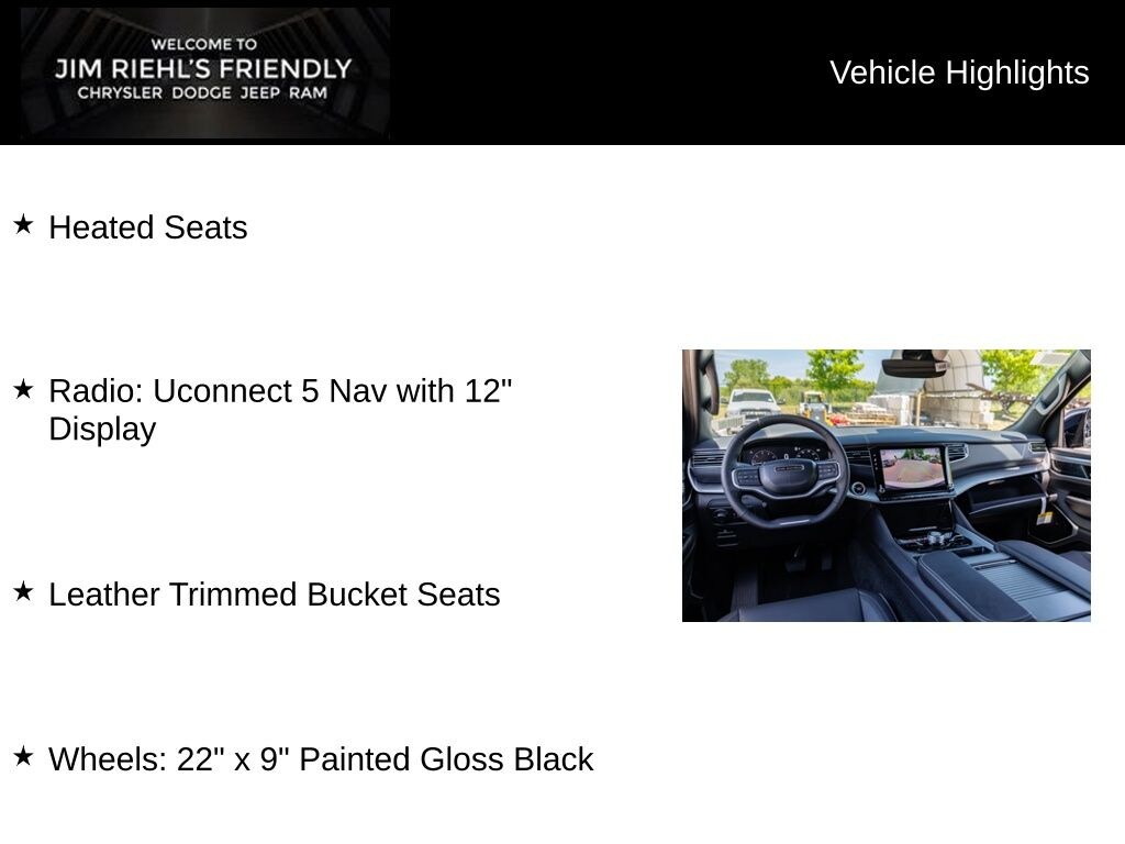 New 2026 Jeep Grand Wagoneer L Limited Sport Utility