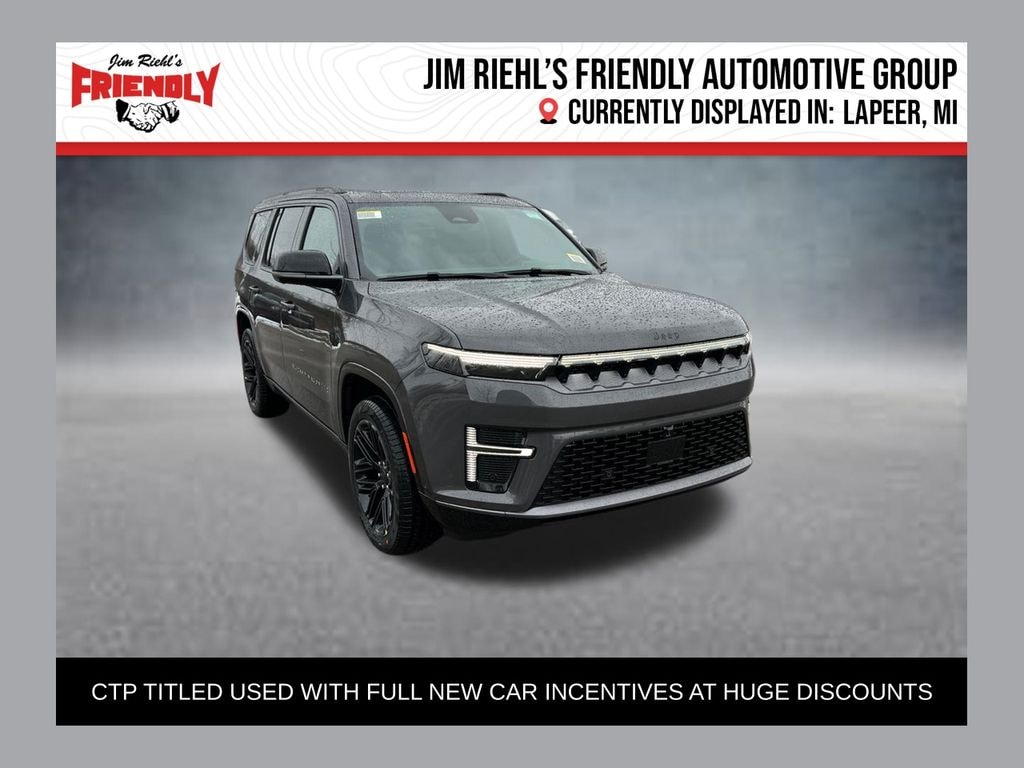 New 2026 Jeep Grand Wagoneer Limited Sport Utility