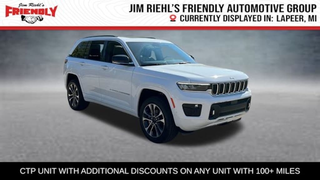 New 2025 Jeep Grand Cherokee Overland Sport Utility