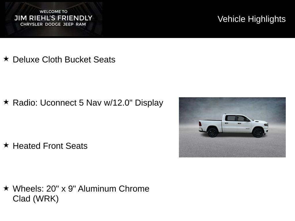 New 2026 Ram 1500 Big Horn/Lone Star Pickup