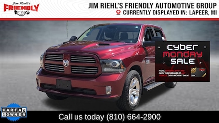 2017 Ram 1500 Sport Sport 4x4 Crew Cab 57 Box