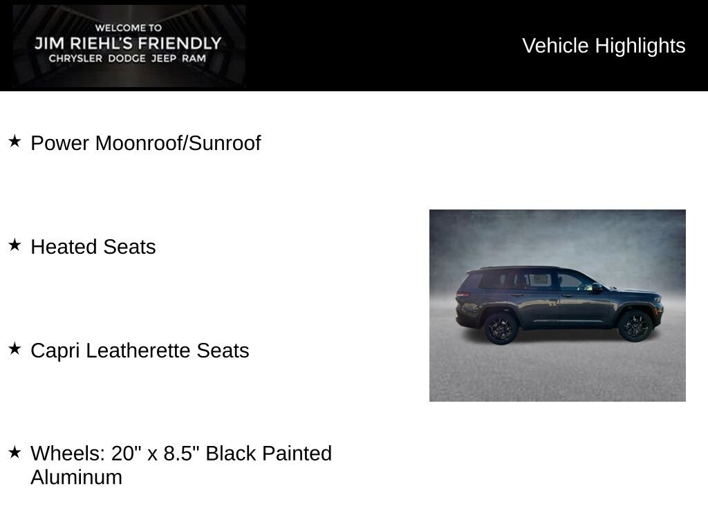 New 2025 Jeep Grand Cherokee L Limited Sport Utility