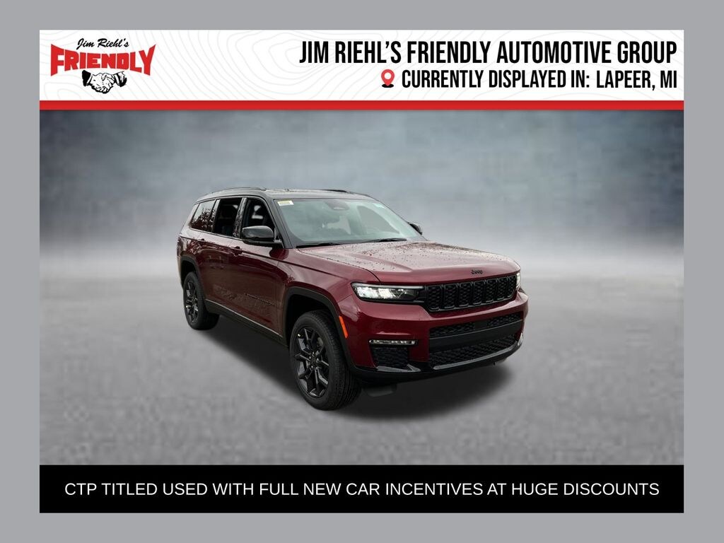 New 2025 Jeep Grand Cherokee L Limited Sport Utility