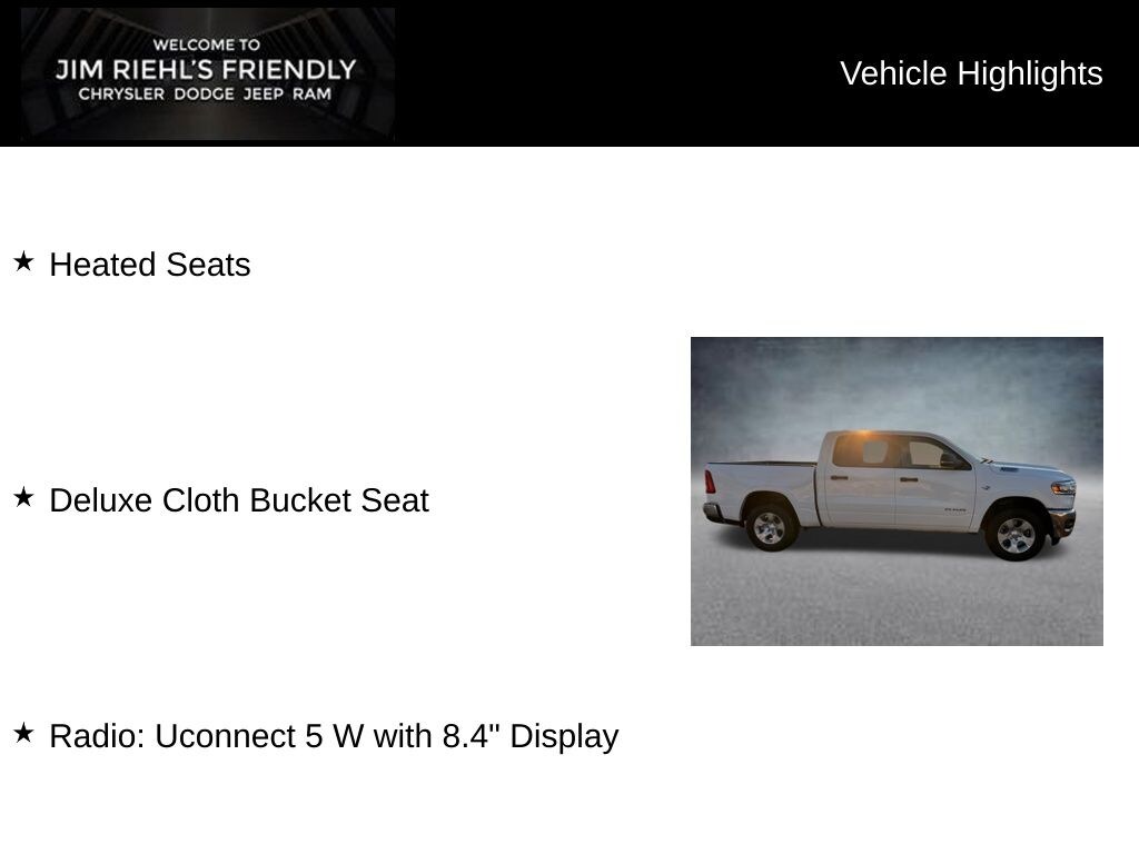 New 2026 Ram 1500 Big Horn/Lone Star Pickup