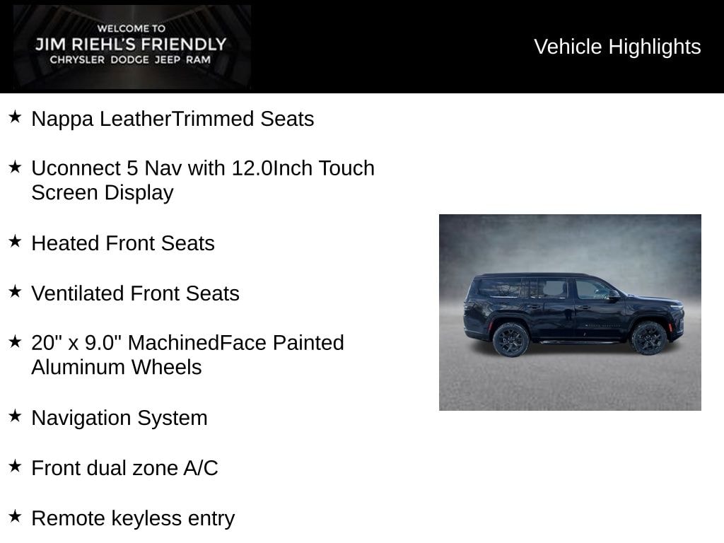 New 2026 Jeep Grand Wagoneer Limited Sport Utility