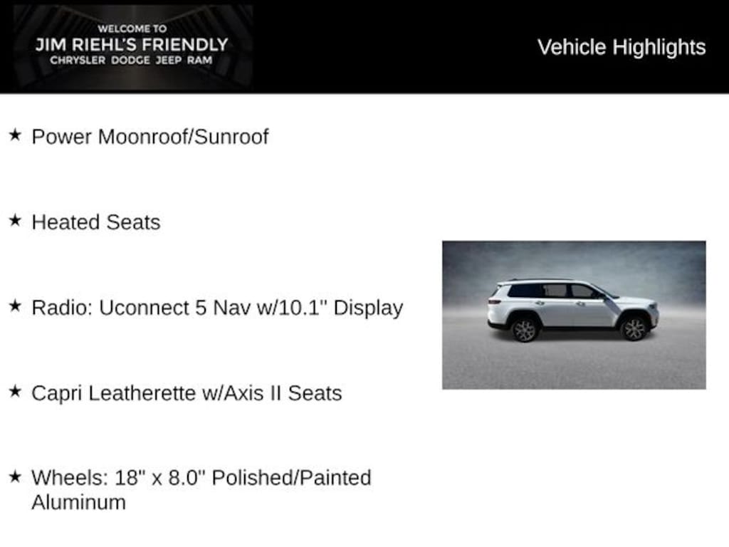 New 2025 Jeep Grand Cherokee L Limited Sport Utility