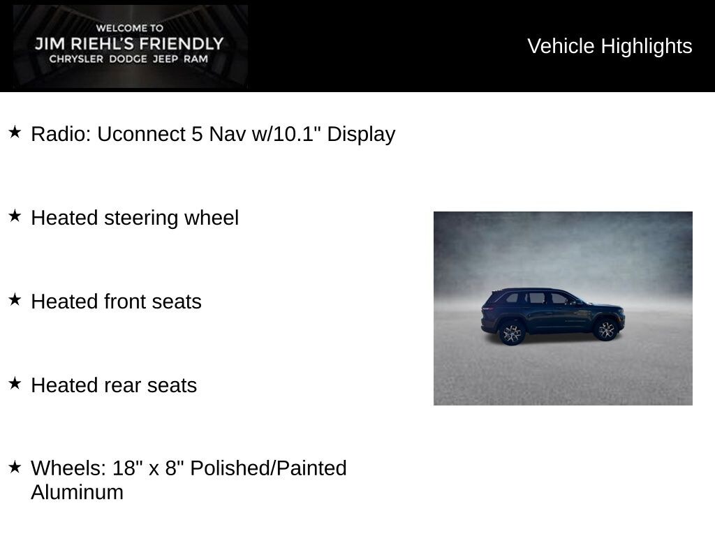 New 2025 Jeep Grand Cherokee Limited Sport Utility