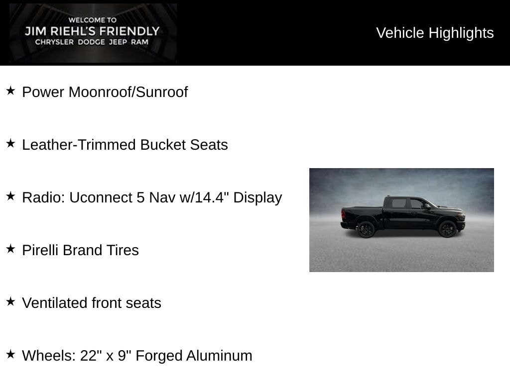 New 2026 Ram 1500 Laramie Pickup