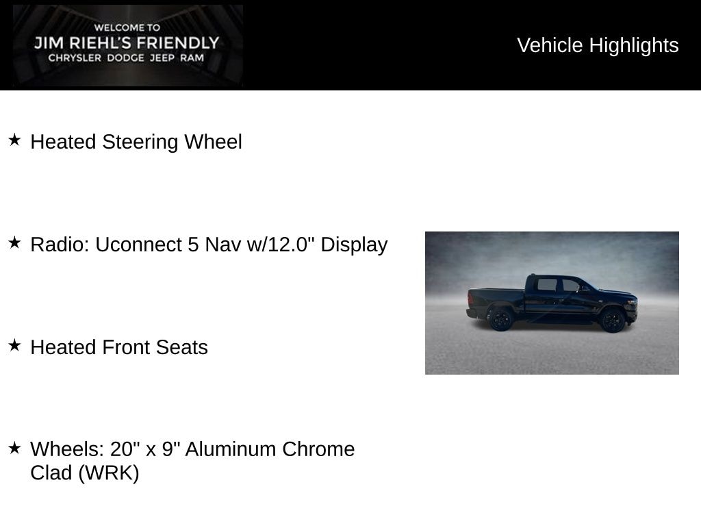 New 2026 Ram 1500 Big Horn/Lone Star Pickup