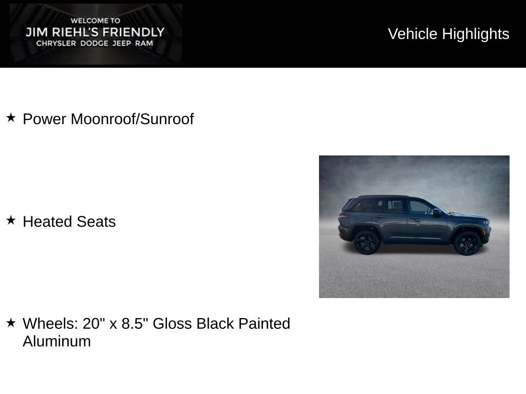 New 2025 Jeep Grand Cherokee Limited Sport Utility