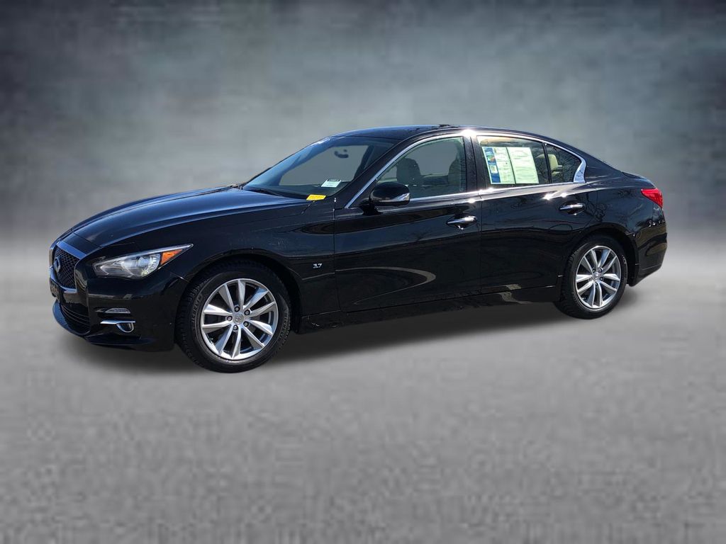 Used 2014 INFINITI Q50 Premium with VIN JN1BV7AR1EM695124 for sale in Lapeer, MI