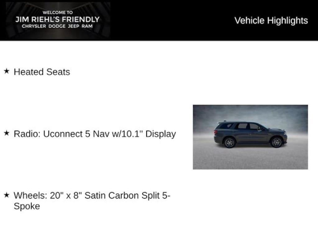 New 2026 Dodge Durango GT HEMI V8 Sport Utility