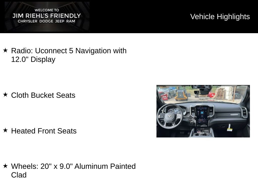 New 2026 Ram 1500 Big Horn/Lone Star Pickup