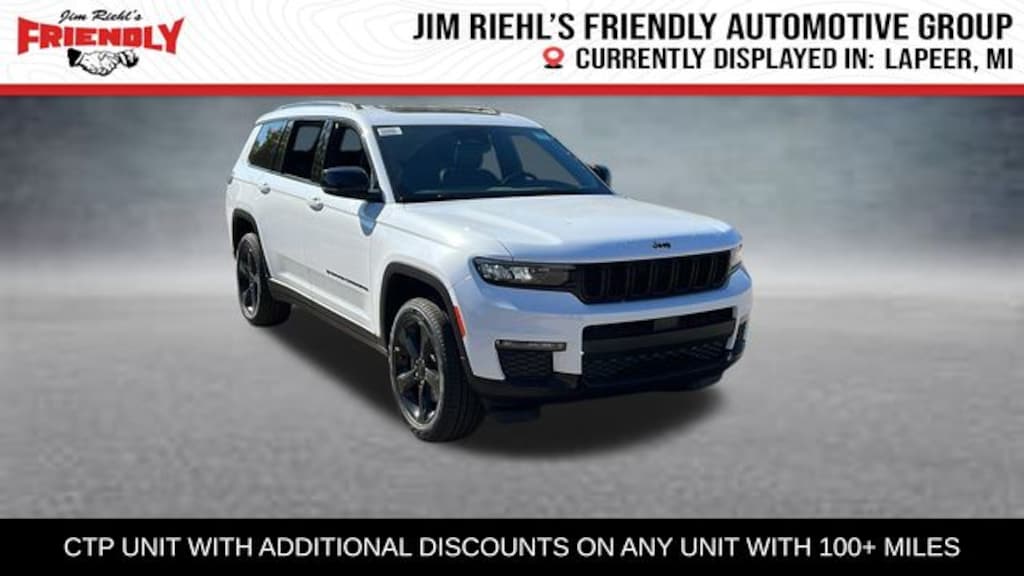 New 2025 Jeep Grand Cherokee L Limited Sport Utility