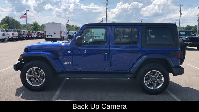 Certified 2018 Jeep All-New Wrangler Unlimited Sahara with VIN 1C4HJXEN7JW224359 for sale in Lapeer, MI