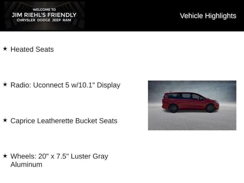 New 2026 Chrysler Pacifica Select Passenger Van