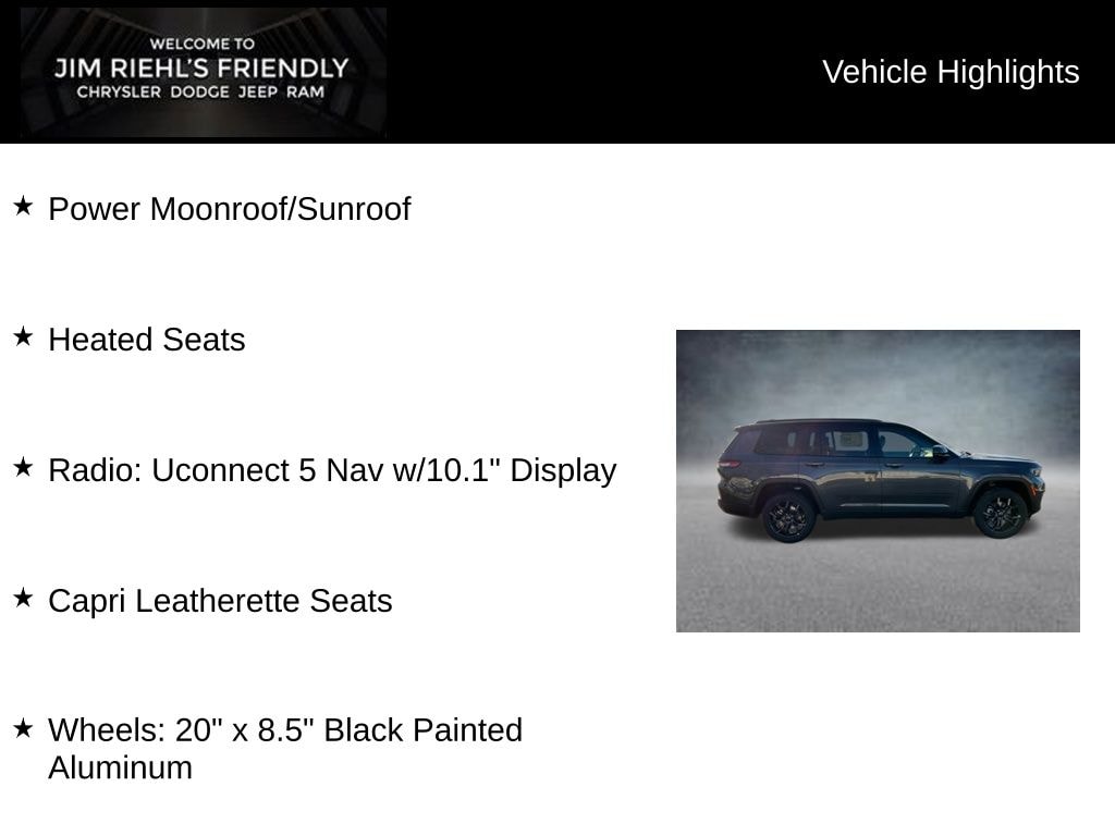 New 2025 Jeep Grand Cherokee L Limited Sport Utility