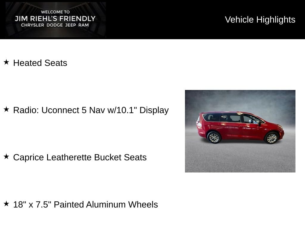 New 2026 Chrysler Pacifica Select Passenger Van