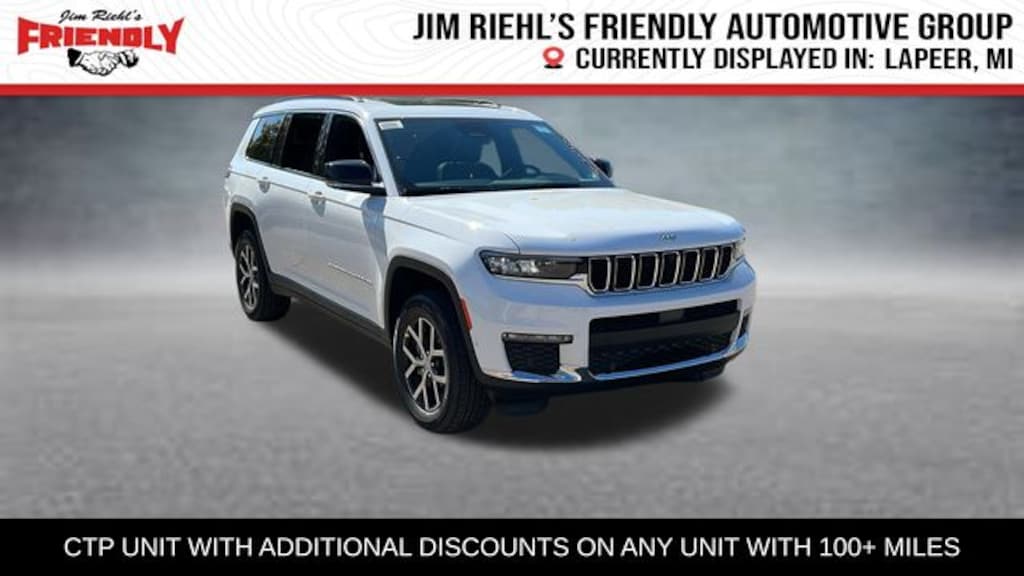 New 2025 Jeep Grand Cherokee L Limited Sport Utility