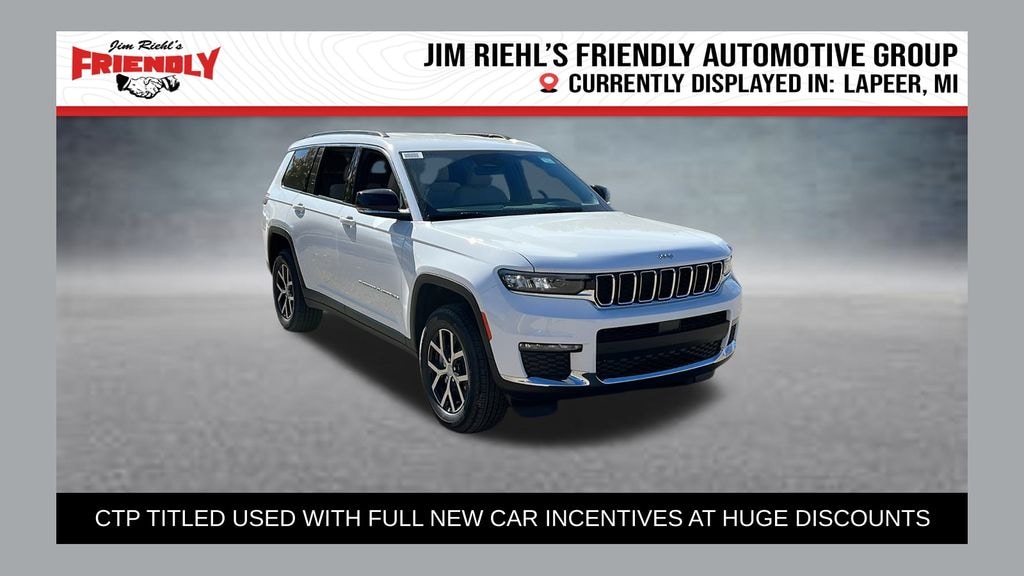 New 2025 Jeep Grand Cherokee L Limited Sport Utility