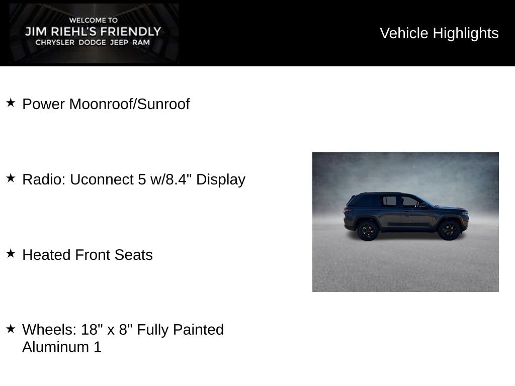 New 2025 Jeep Grand Cherokee Laredo Sport Utility