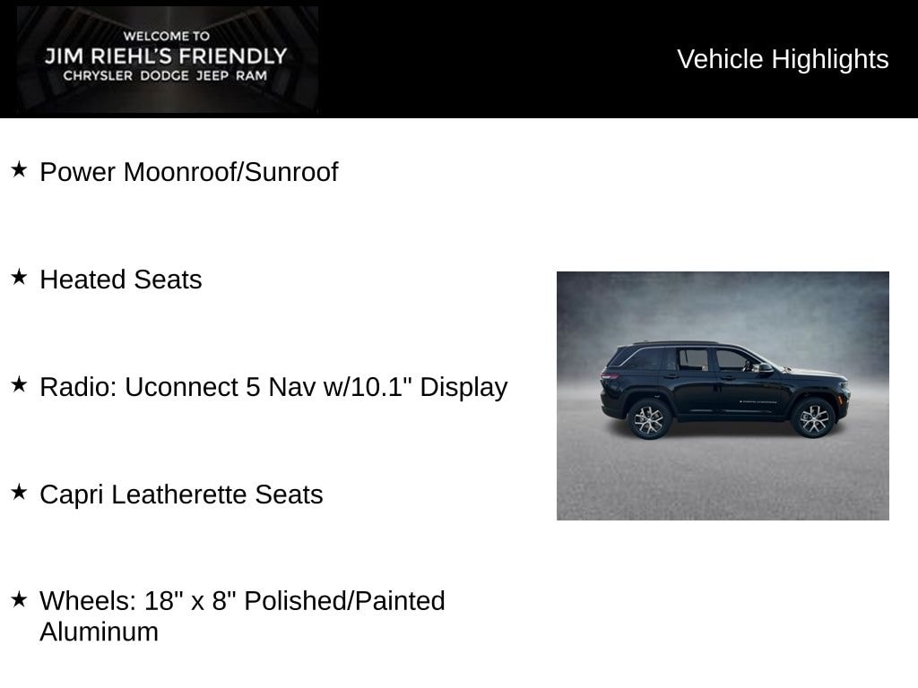 New 2025 Jeep Grand Cherokee Limited Sport Utility