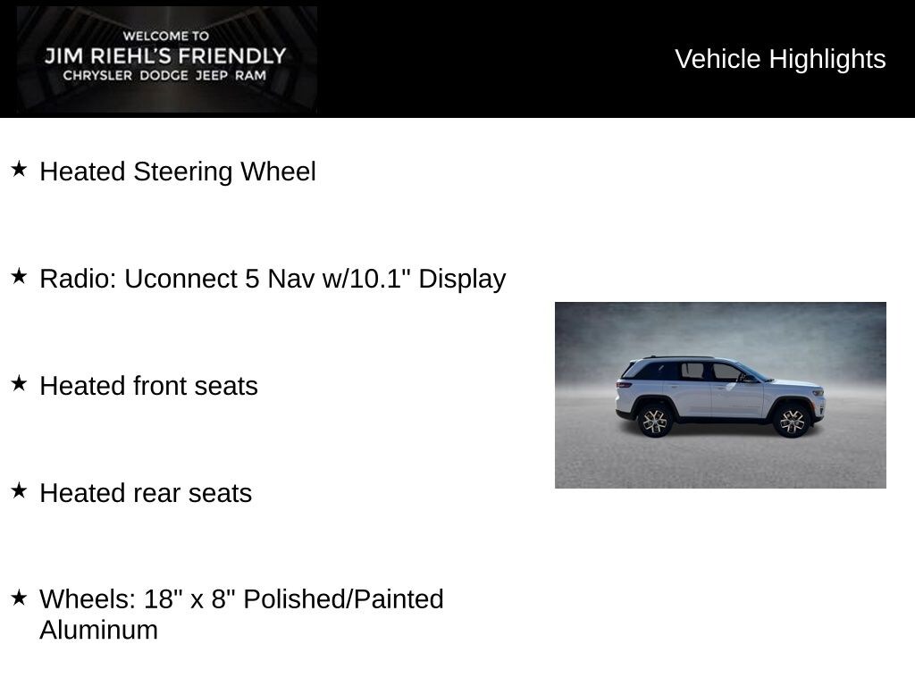 New 2025 Jeep Grand Cherokee Limited Sport Utility