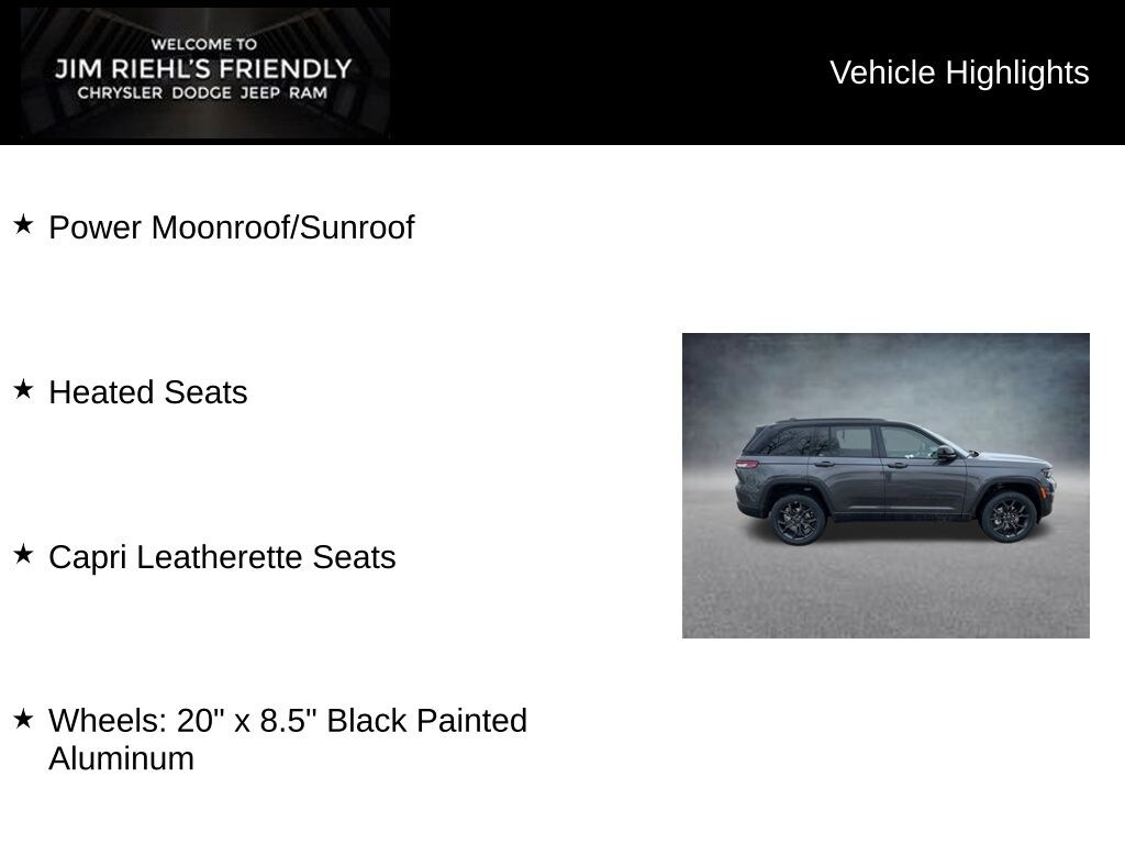 New 2025 Jeep Grand Cherokee Limited Sport Utility