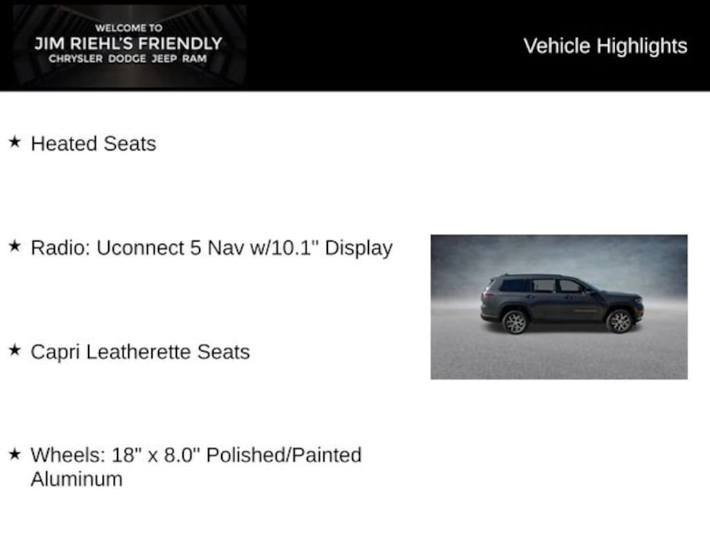 New 2025 Jeep Grand Cherokee L Limited Sport Utility