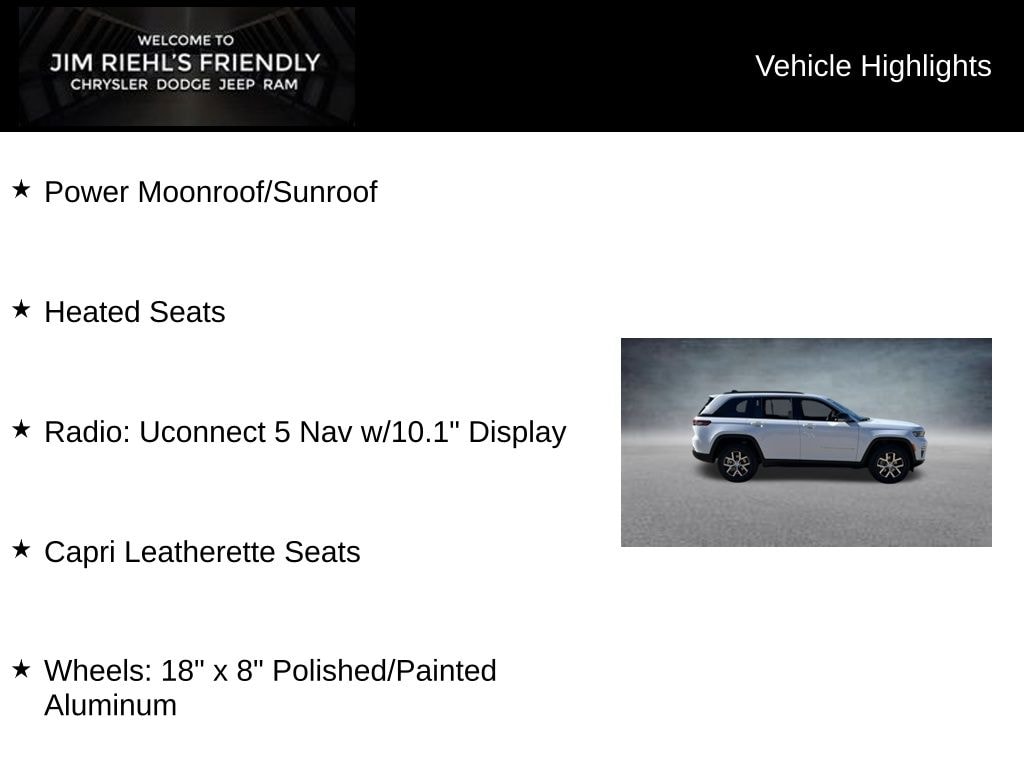 New 2025 Jeep Grand Cherokee Limited Sport Utility