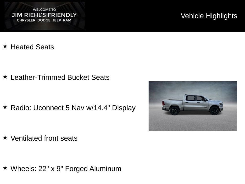 New 2026 Ram 1500 Laramie Pickup
